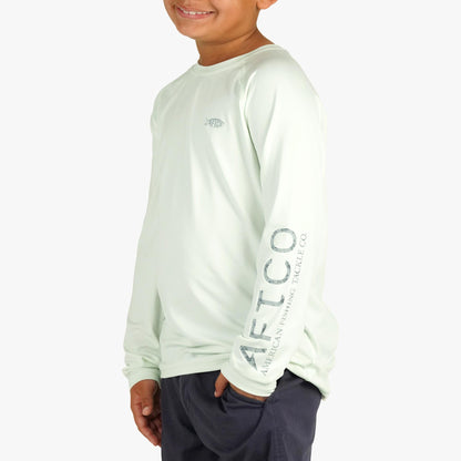 Kids Youth Samurai Performance LS Shirt - AFTCO