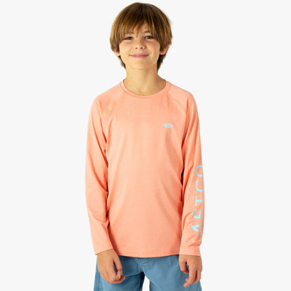 Kids Youth Samurai Performance LS Shirt - AFTCO