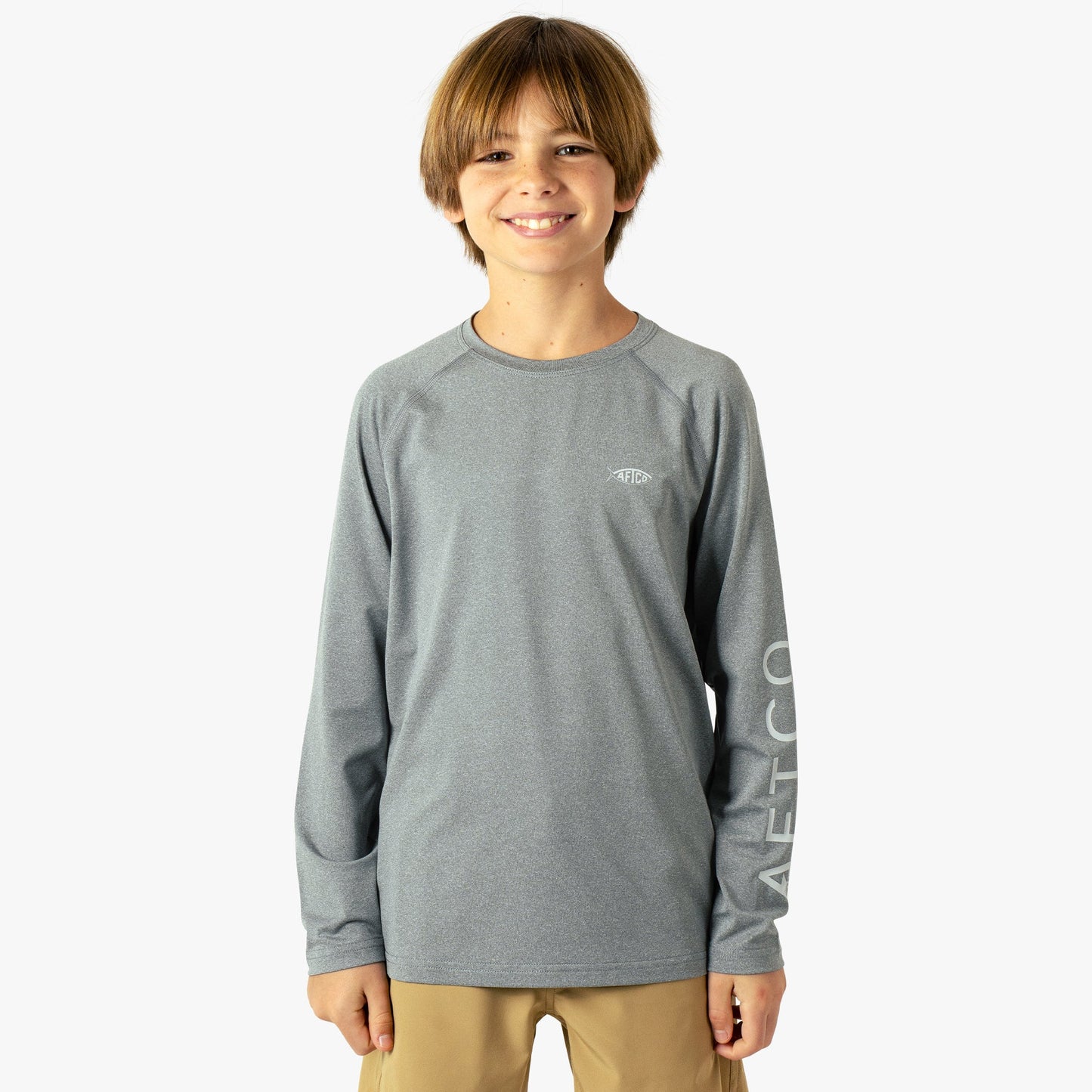 Kids Youth Samurai Performance LS Shirt - AFTCO