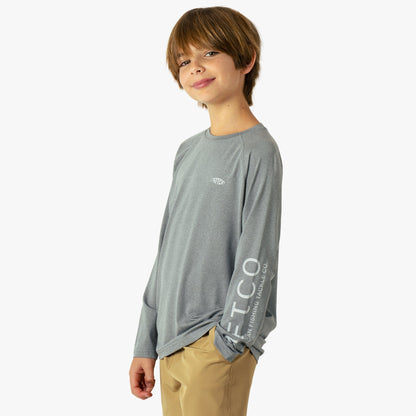 Kids Youth Samurai Performance LS Shirt - AFTCO