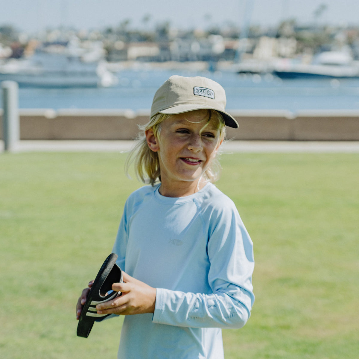 Kids Youth Samurai Performance LS Shirt - AFTCO