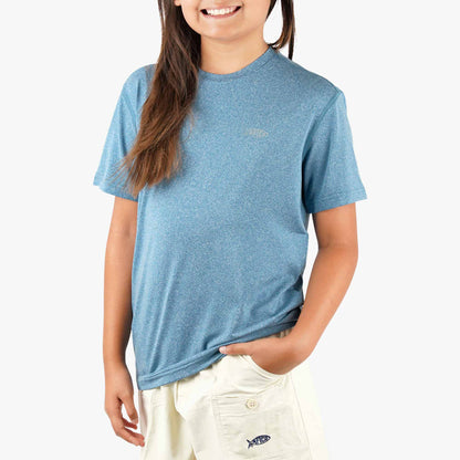 Kids|Mens Youth Samurai SS Performance Shirt - AFTCO