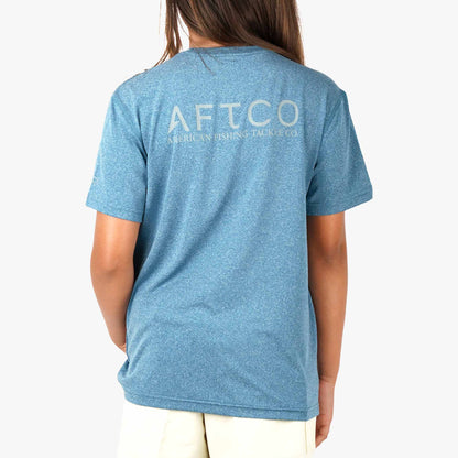 Kids|Mens Youth Samurai SS Performance Shirt - AFTCO