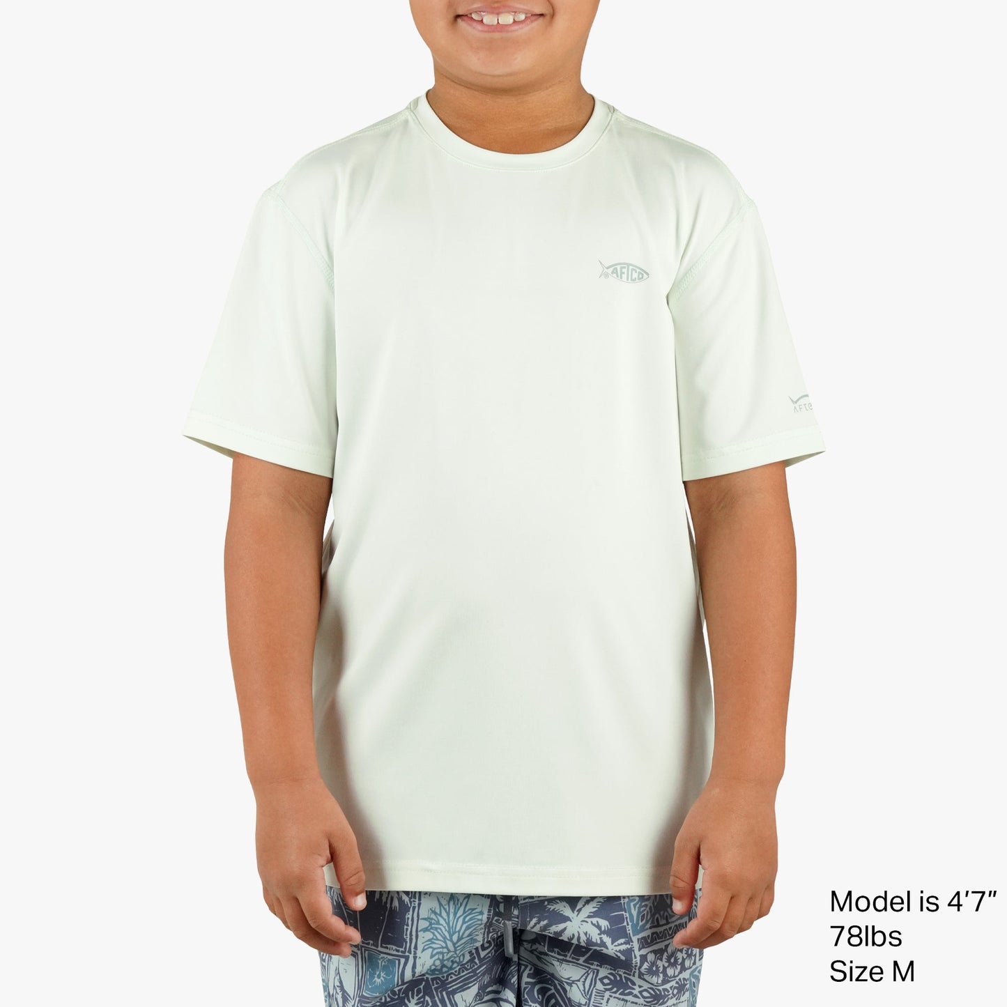 Kids|Mens Youth Samurai SS Performance Shirt - AFTCO