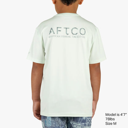 Kids|Mens Youth Samurai SS Performance Shirt - AFTCO