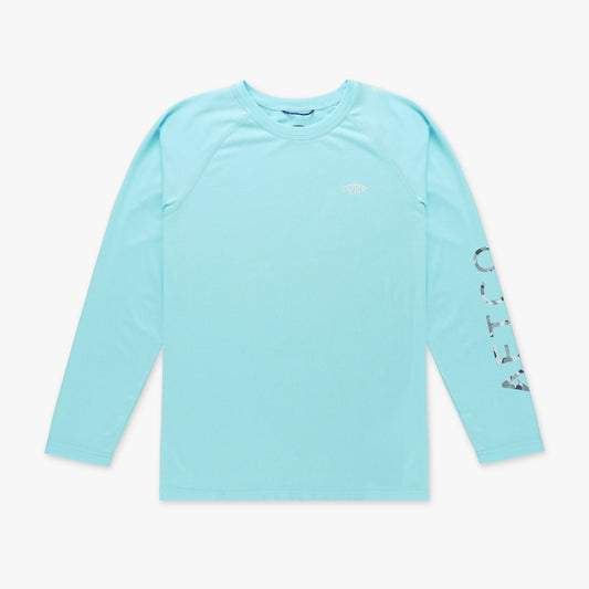 Kids|Mens Youth Samurai Performance LS Shirt - AFTCO