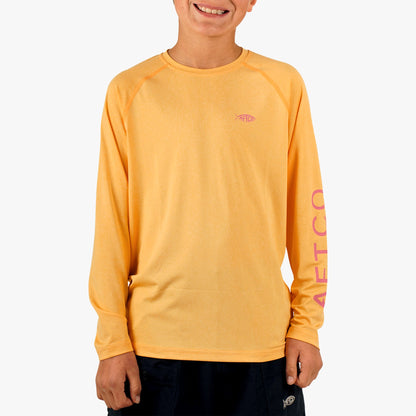 Kids|Mens Youth Samurai Performance LS Shirt - AFTCO