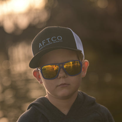 Kids Youth Samurai Trucker Hat - AFTCO