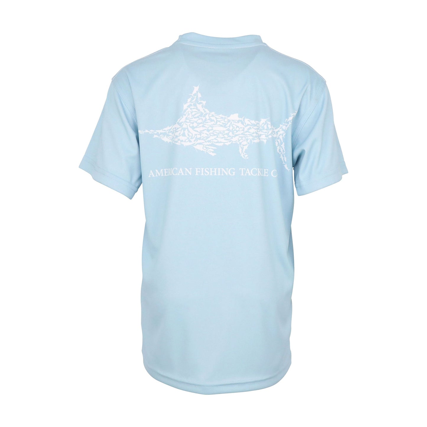 Kids Kids Jigfish Jig Fishing Short Sleeve Shirt - AFTCO
