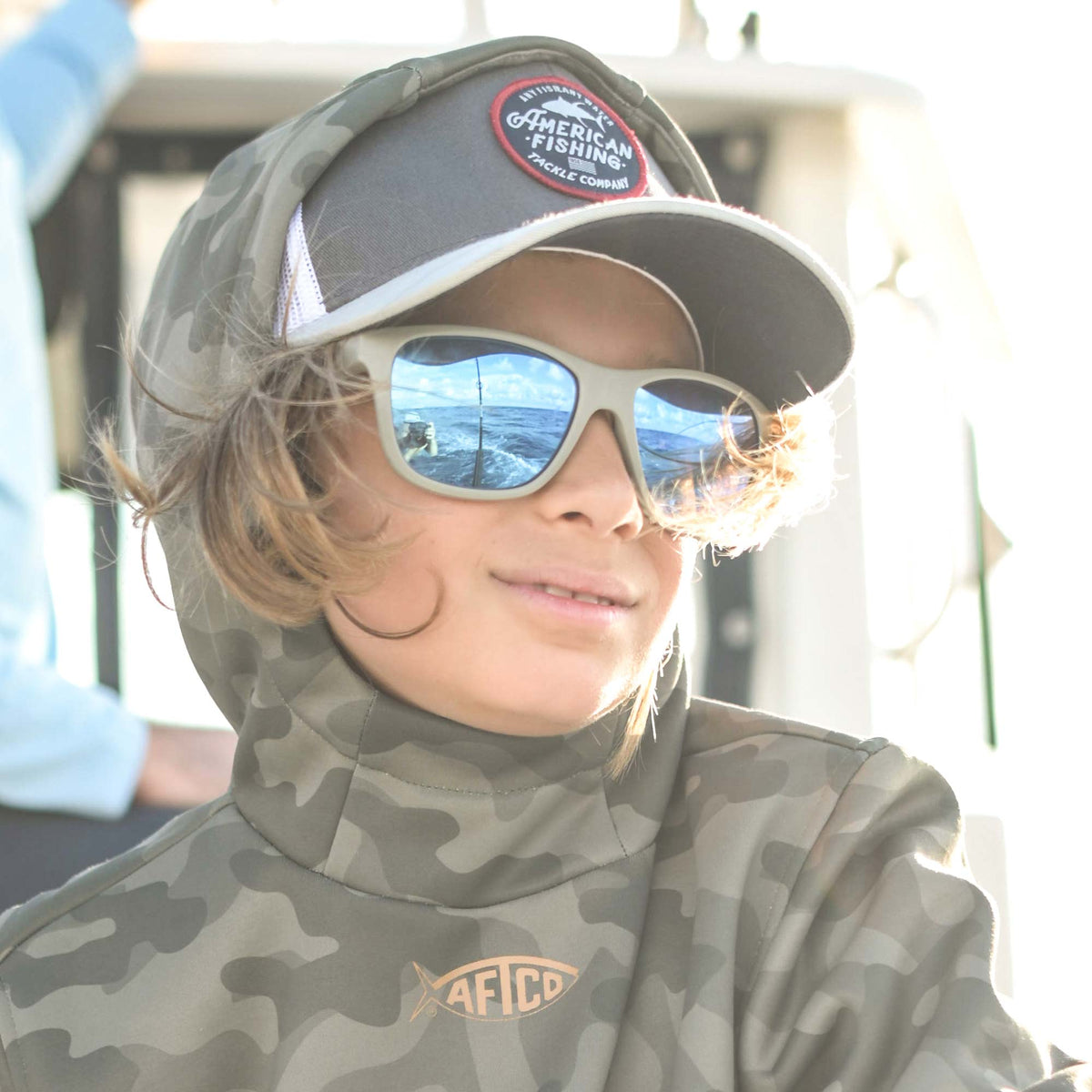Kids Youth Lemonade Trucker Hat - AFTCO