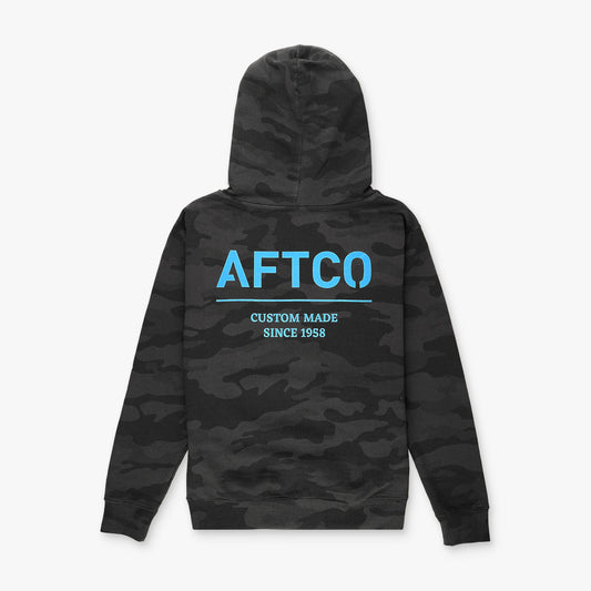 Kids Youth Radar Camo Pullover Hoodie - AFTCO