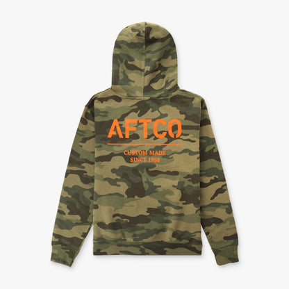 Kids Youth Radar Camo Pullover Hoodie - AFTCO