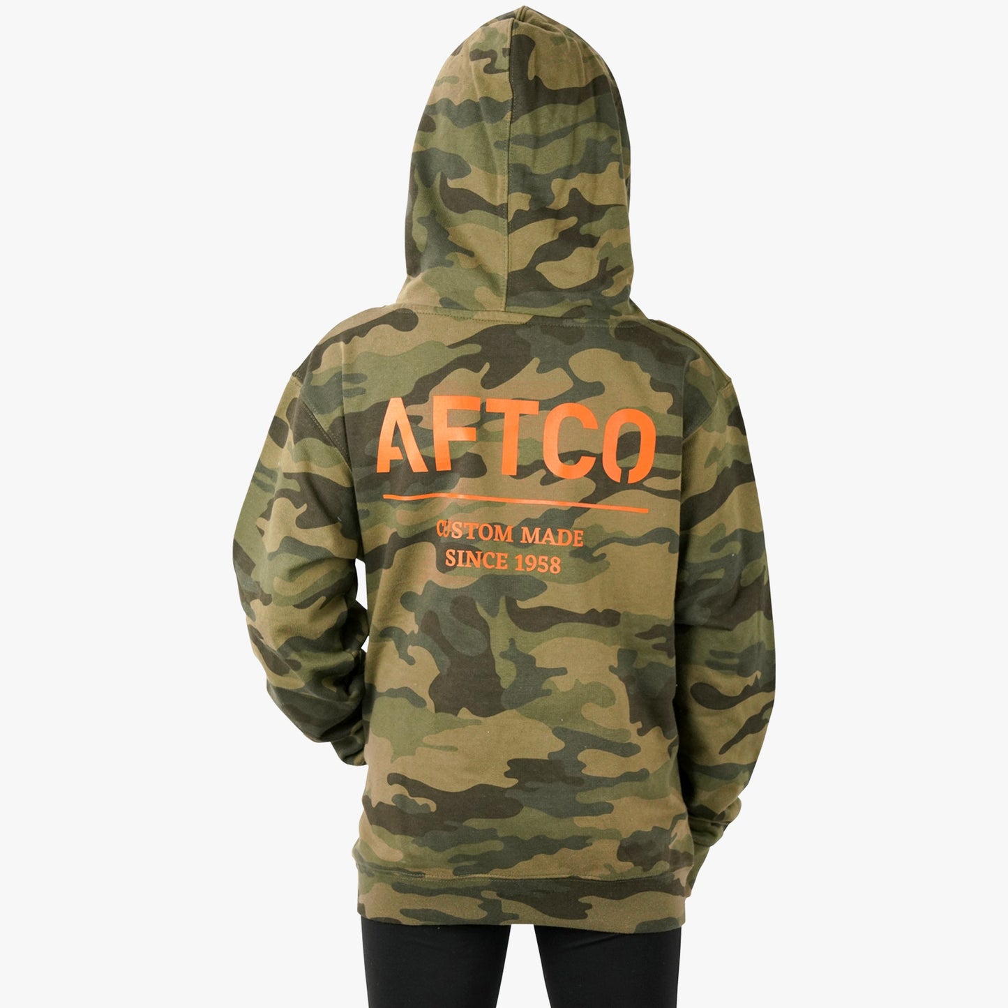 Kids Youth Radar Camo Pullover Hoodie - AFTCO
