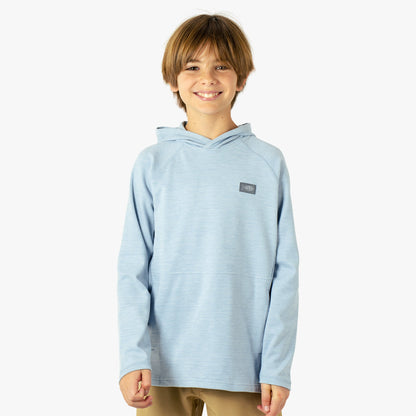 Kids Youth Coastal Layer Fishing Pullover Hoodie - AFTCO