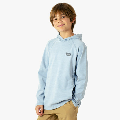 Kids Youth Coastal Layer Fishing Pullover Hoodie - AFTCO