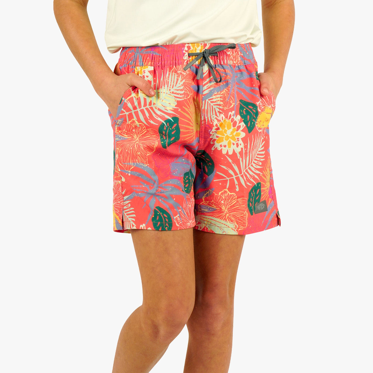 Kids Youth Strike Printed Swim Shorts - AFTCO
