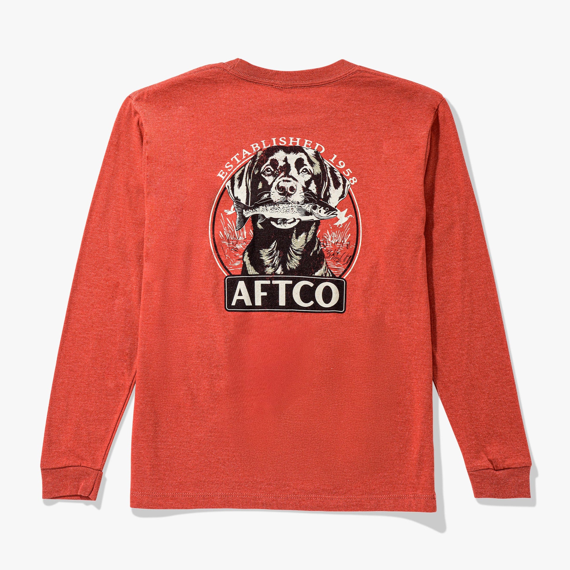 Kids Youth On The Road Long Sleeve Fishing T-Shirt - AFTCO