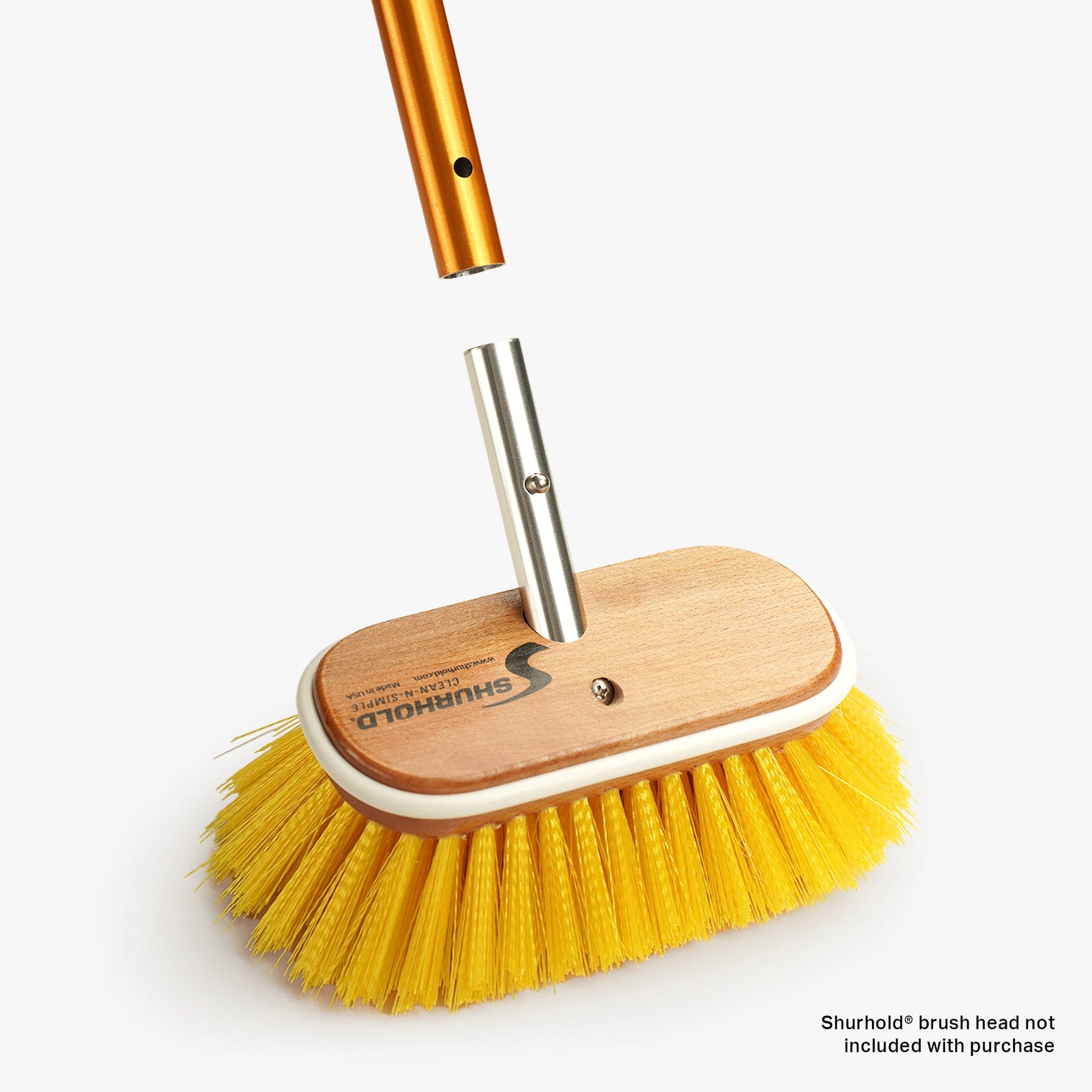 Tackle & Gear Aluminum Boat Deck Brush - AFTCO