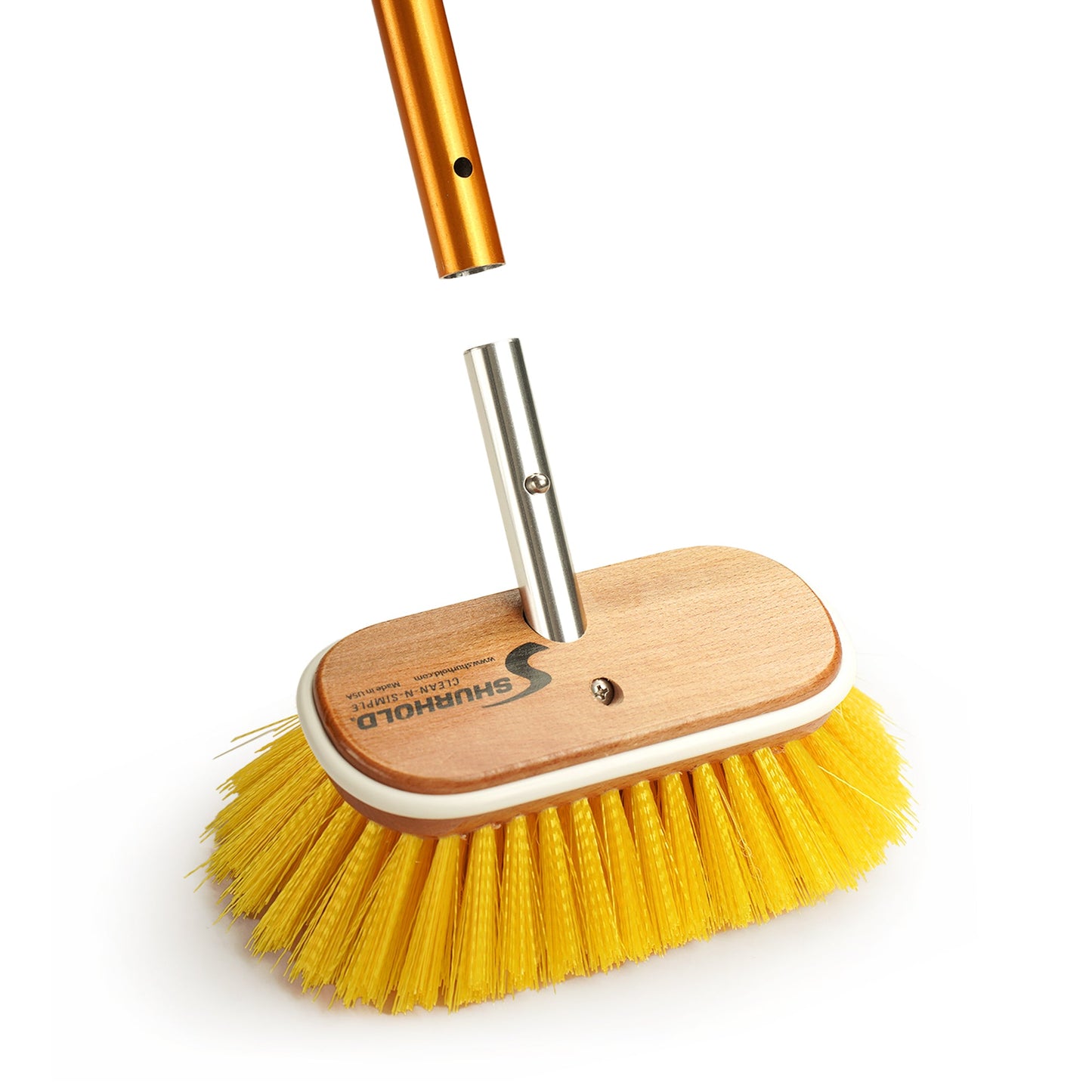 Tackle & Gear Aluminum Boat Deck Brush - AFTCO