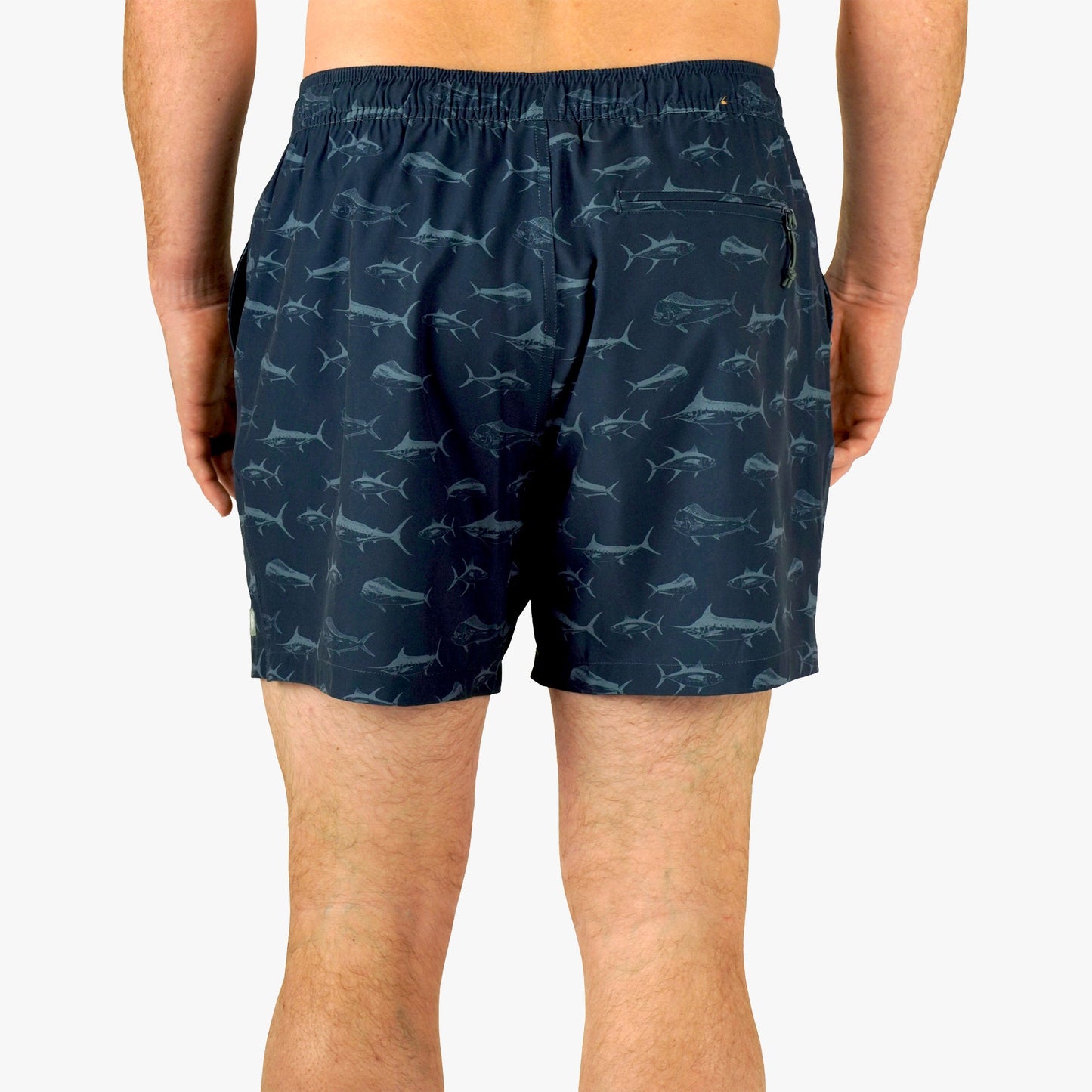 Mens Strike Printed Swim Trunks - AFTCO