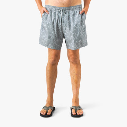 Mens Strike Printed Swim Trunks - AFTCO