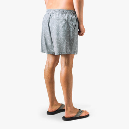 Mens Strike Printed Swim Trunks - AFTCO