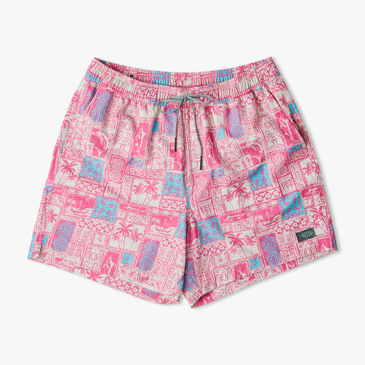 Mens Strike Printed Swim Trunks - AFTCO
