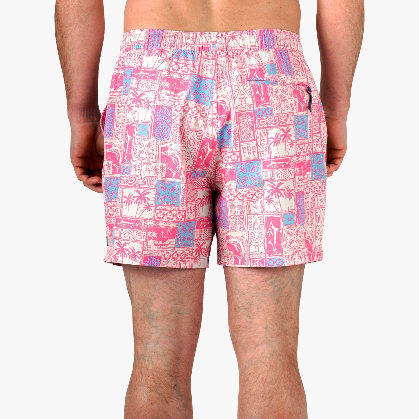 Mens Strike Printed Swim Trunks - AFTCO