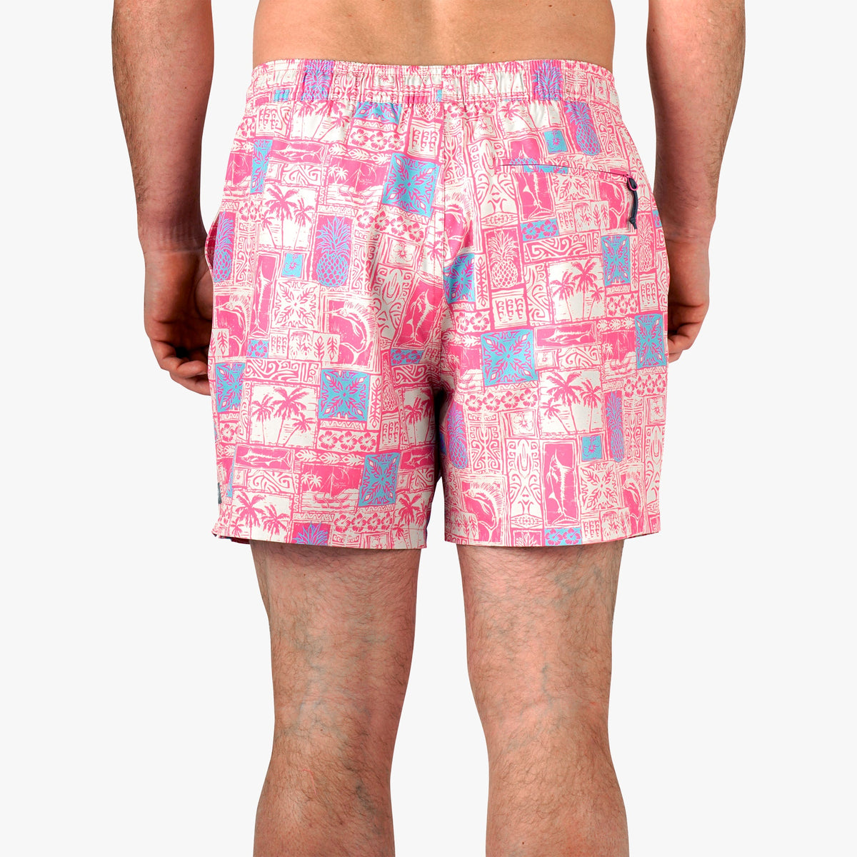 Mens Strike Printed Swim Trunks - AFTCO