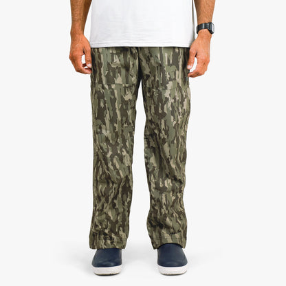 Mens Crossing Printed Camo Fishing Pants - AFTCO