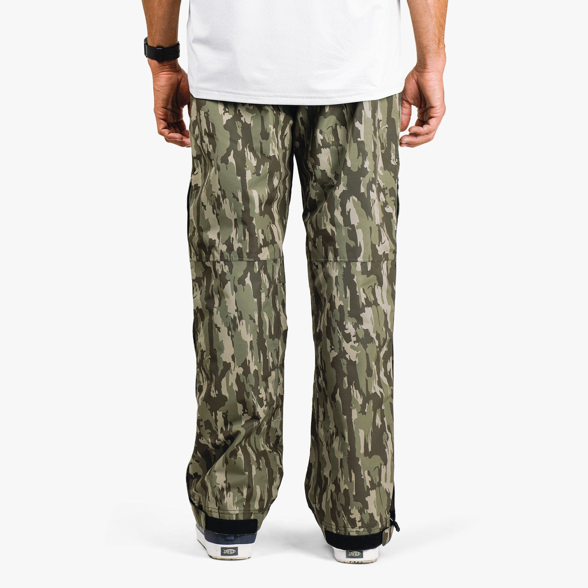 Mens Crossing Printed Camo Fishing Pants - AFTCO