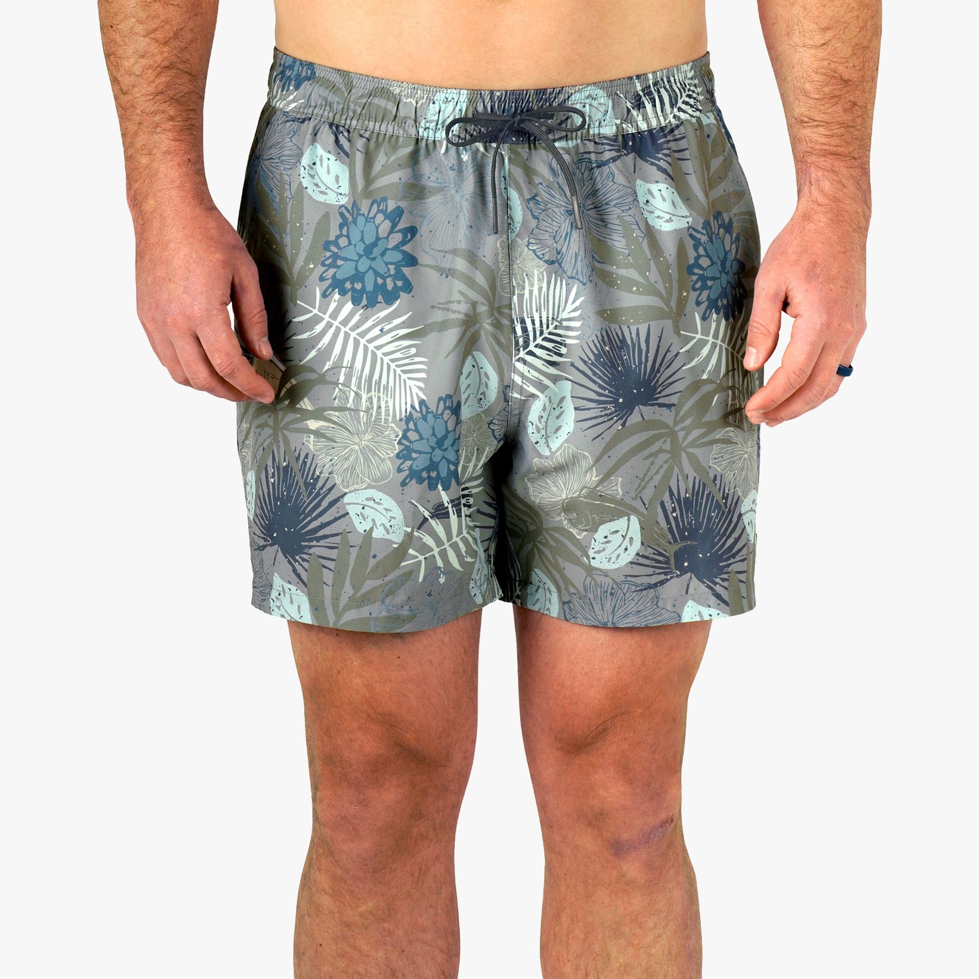 Mens Strike Printed Swim Trunks - AFTCO