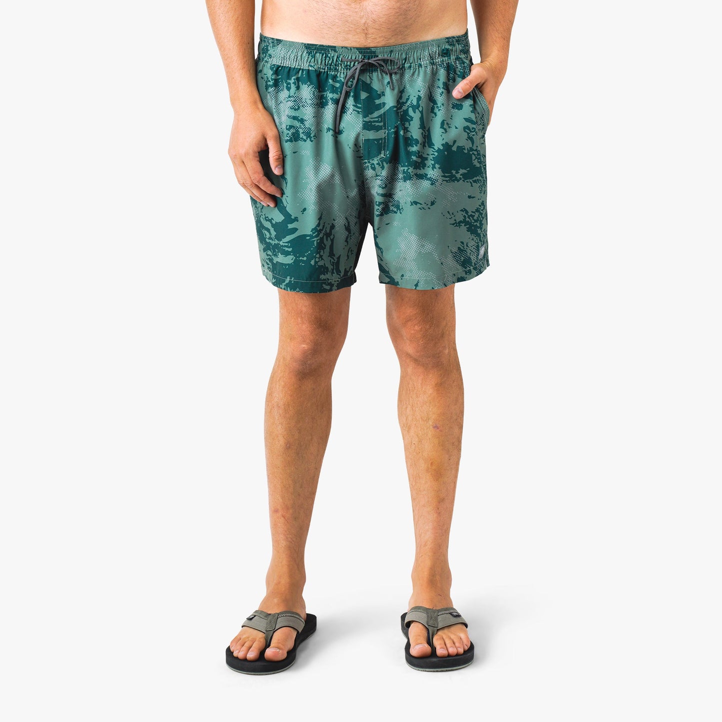Mens Strike Printed Swim Trunks - AFTCO