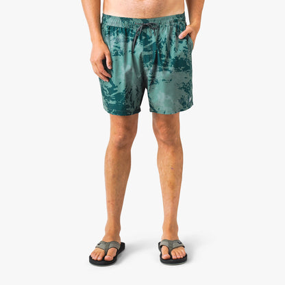 Mens Strike Printed Swim Trunks - AFTCO