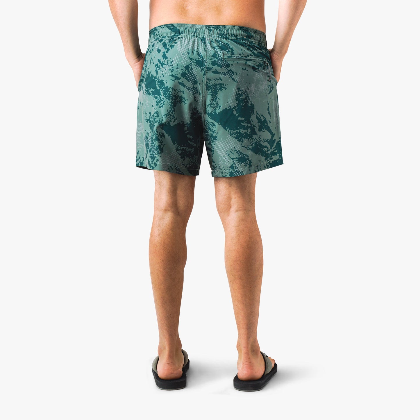 Mens Strike Printed Swim Trunks - AFTCO