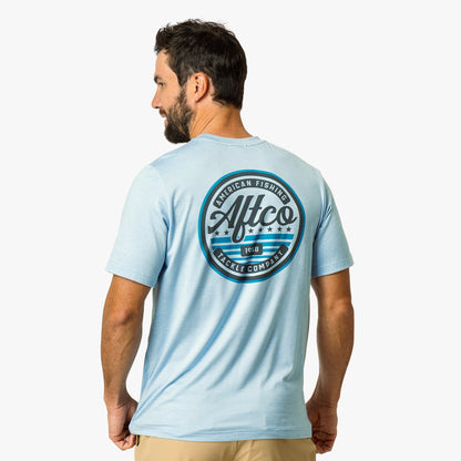 Mens United Short Sleeve Sun Protection Shirt - AFTCO
