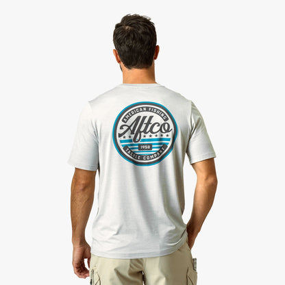 Mens United Short Sleeve Sun Protection Shirt - AFTCO