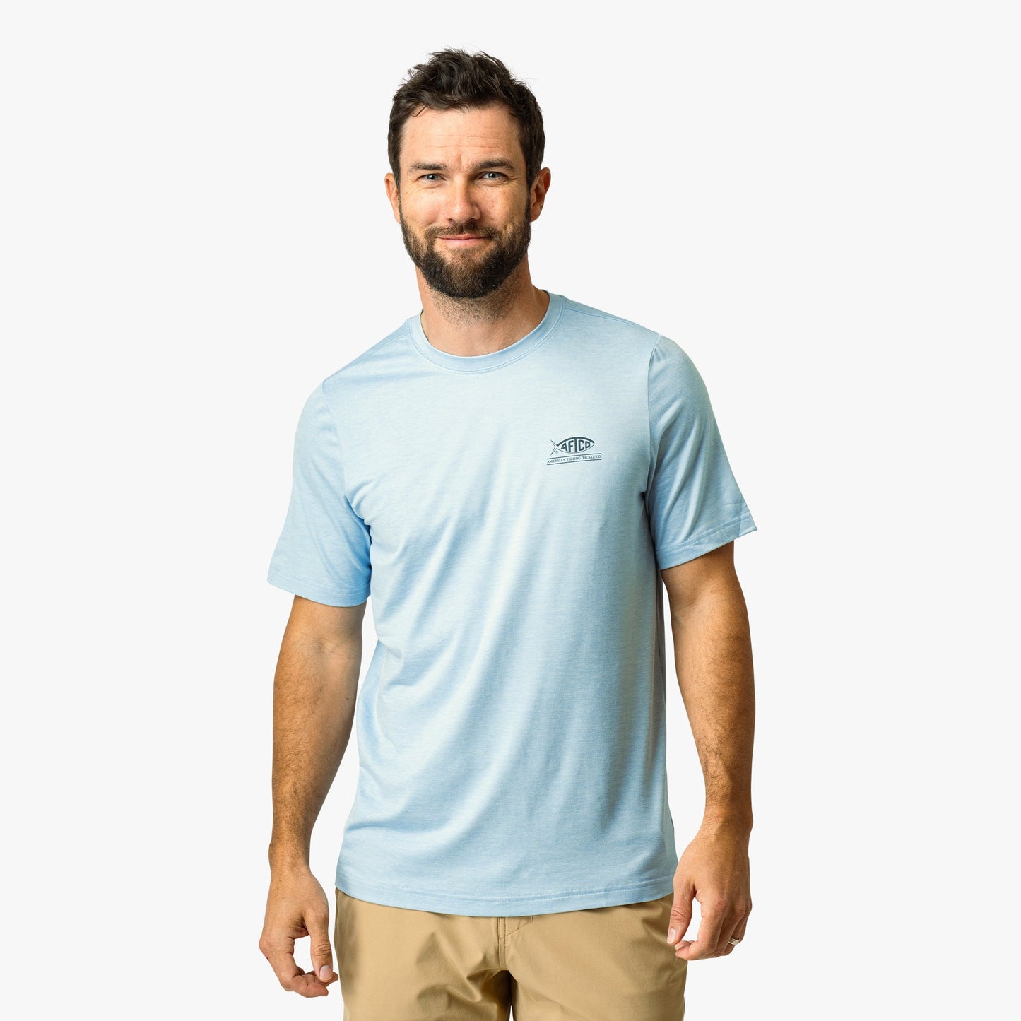 Mens United Short Sleeve Sun Protection Shirt - AFTCO