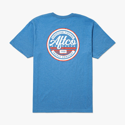Mens United Short Sleeve Men's Fishing T-Shirt - AFTCO