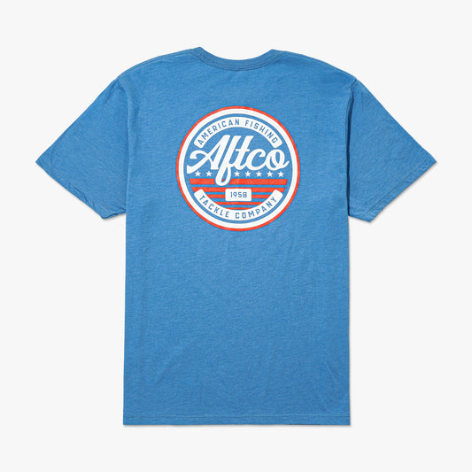 Mens United Short Sleeve Men's Fishing T-Shirt - AFTCO