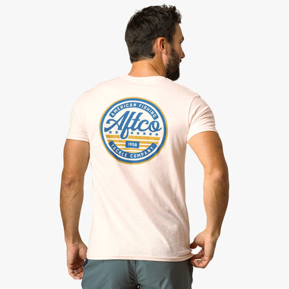 Mens United Short Sleeve Men's Fishing T-Shirt - AFTCO