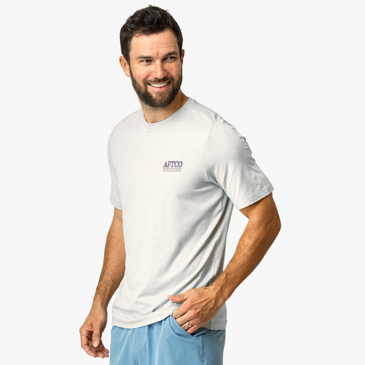 Mens Undercover Short Sleeve Sun Protection Shirt - AFTCO