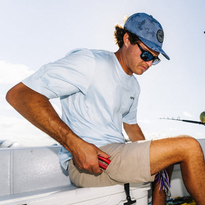 Mens Greetings Short Sleeve Sun Protection Shirt - AFTCO