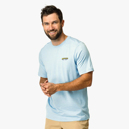 Mens Greetings Short Sleeve Sun Protection Shirt - AFTCO