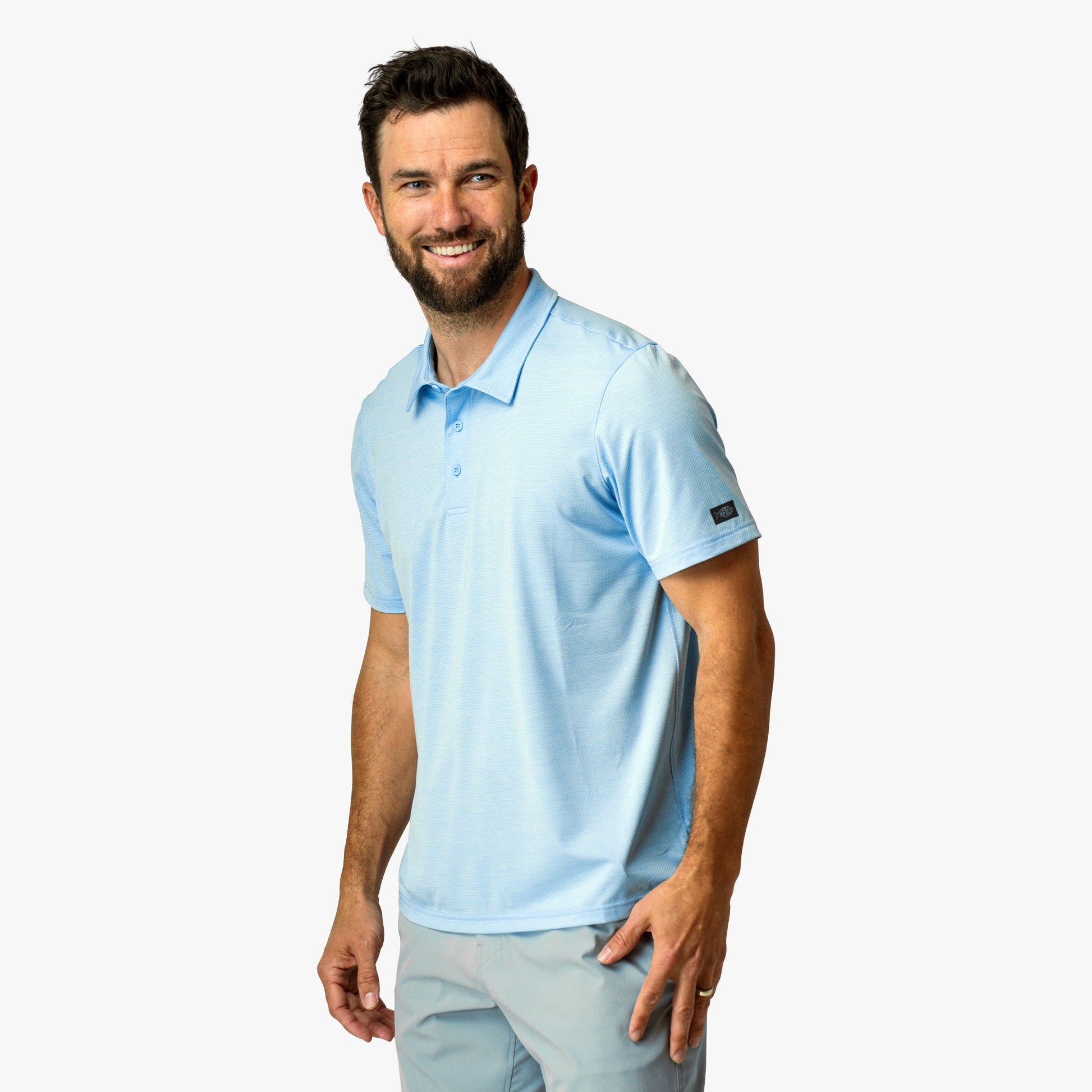 Mens Adapt Performance Polo Shirt - AFTCO