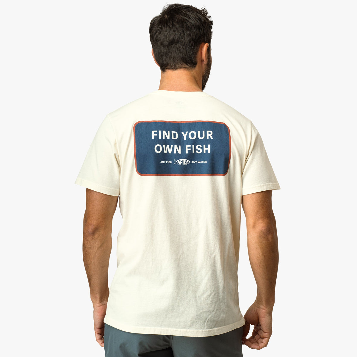 Mens FYOF Short Sleeve Men's Fishing T-Shirt - AFTCO