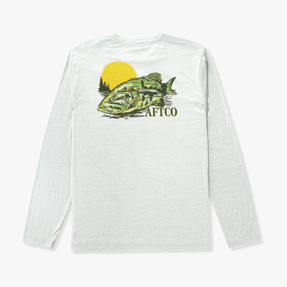 Mens Reflection Long Sleeve Sun Protection Shirt - AFTCO