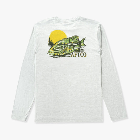 Mens Reflection Long Sleeve Sun Protection Shirt - AFTCO