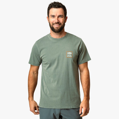 Mens Yesterday Short Sleeve Men's Fishing T-Shirt - AFTCO