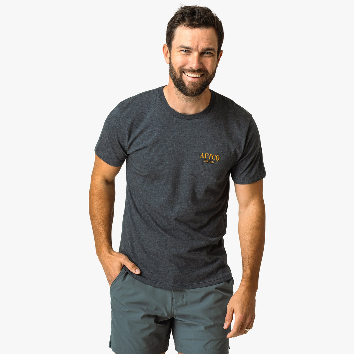 Mens Bronzeback Short Sleeve Fishing T-Shirt - AFTCO